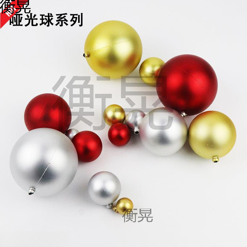 工場直販バルククリスマスボール直径 2/3/4/6/8 光沢のあるマットグリッター電気メッキ装飾ボールペンダント|undefined