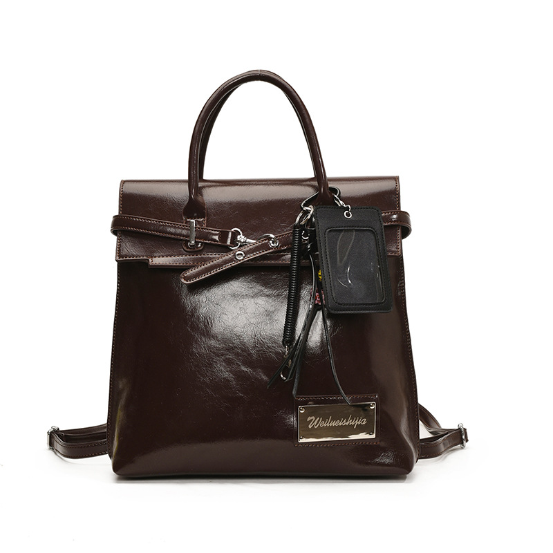 Comercio exterior transfronterizo al por mayor retro bolso de mano para mujeres 2025 nueva moda moda de viaje mochila ocio