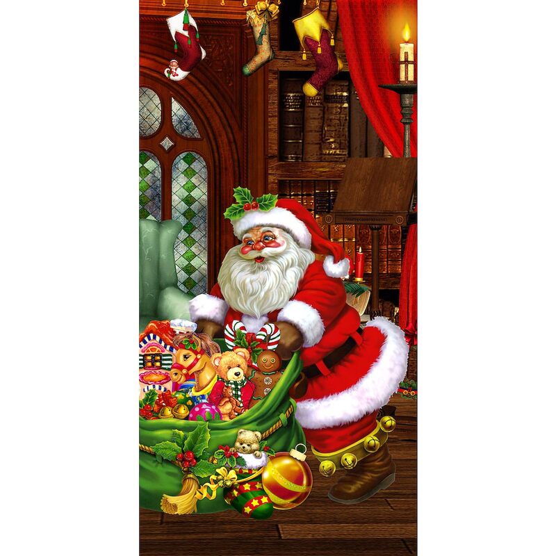 Santa Large Beach Towel Microfiber Soft Comfortable Beach Towel Unique Design Soft Beach Towel