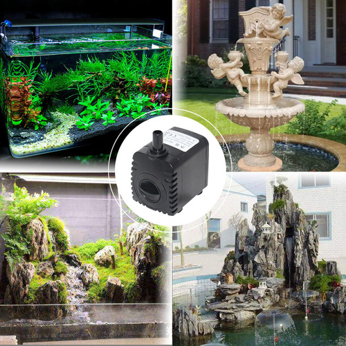 Desktop aquarium submersible pump filter circulation fountain water pump submersible pump DC pump small water pump fish tank