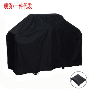 Amazon explosion 210D Oxford cloth oven cover BBQ cover barbecue cover dustproof sunscreen in stock