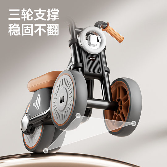 Harley Prince Motorcycle Children's Sliding Balance Twist Car 1-3 Year Old Baby Toddler No Foot Sliding Car