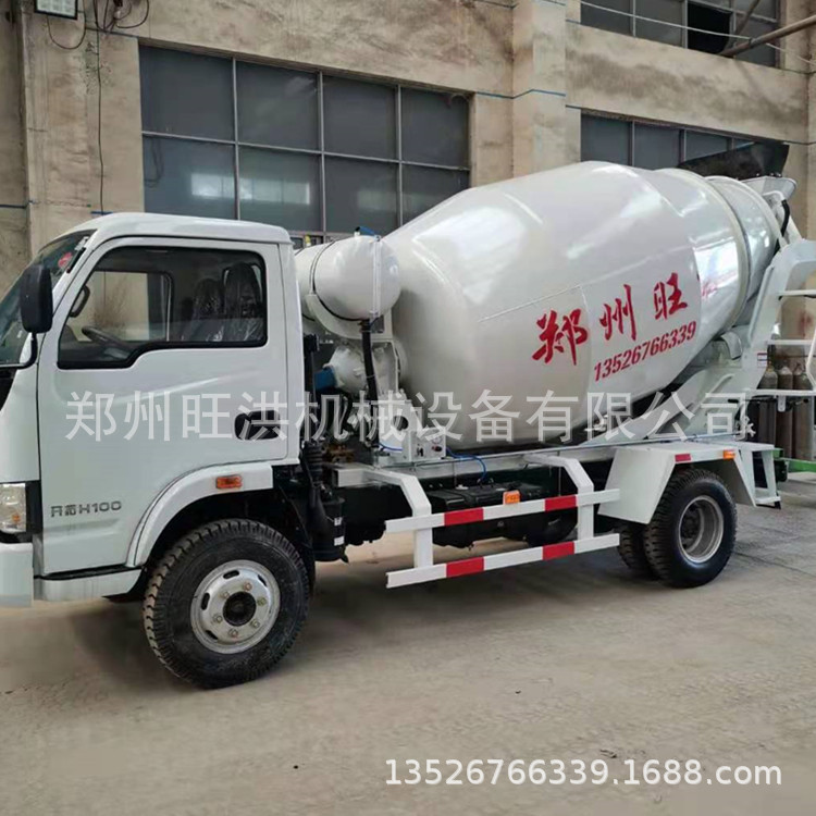 水利坡地水泥砂浆搅拌车 自制小型搅拌运输车 旧车上装砂浆搅拌罐