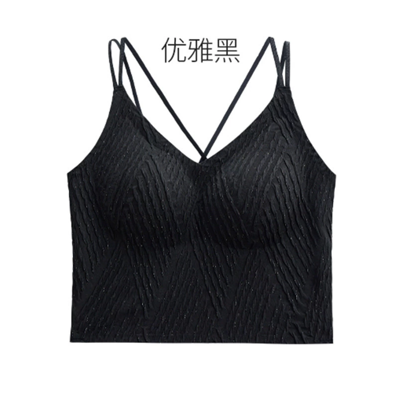 Tank top, supporting push up bra, underwear, lifting effect, beautiful back