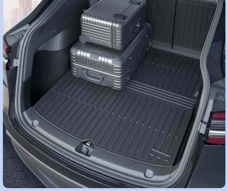 Suitable for the New Version of Tesla Model Y, the New Y/3 Integrated Trunk Mat and Backrest Mat Are Easy to Clean