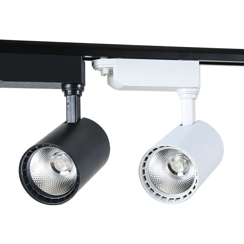 Прожектор Трековый светильник фон коммерческий магазин одежды открытый выставочный зал направляющий рельс прожектор початок трек прожектор светодиодный Трек