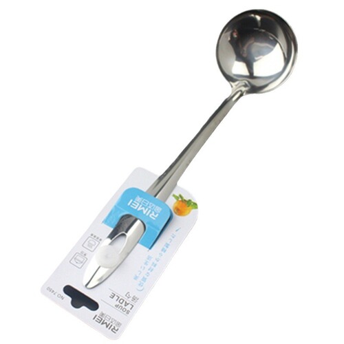 KINDAY 7450 Stainless Steel Soup Spoon Iron Spatula Fry Spatula Home Kitchen Cooking Utensil