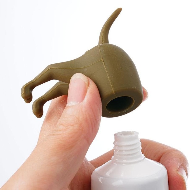 国境を越えて爆発したPooping Dog Butt tooth paste Topper小便犬の尻歯磨き粉|undefined