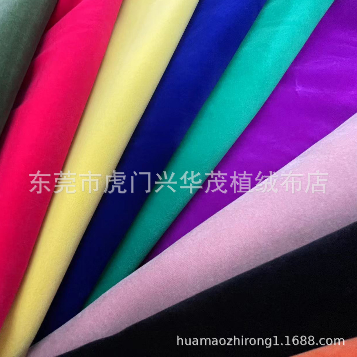 港行平绒 经编无弹 仿平绒黑色植绒服装绒布面料-阿里巴巴