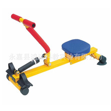 儿童健身器材 单轨划船器 幼儿体育运动器材健身车拉力器扭腰器