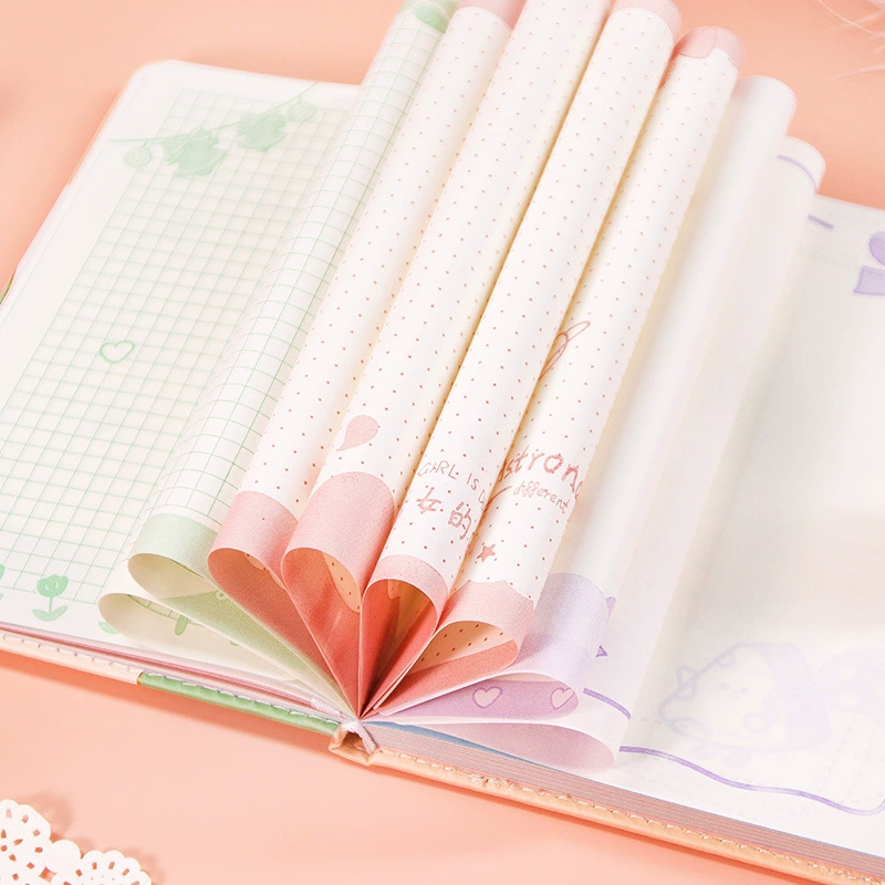 Мультяшный милый ноутбук, качественная книга для студентов