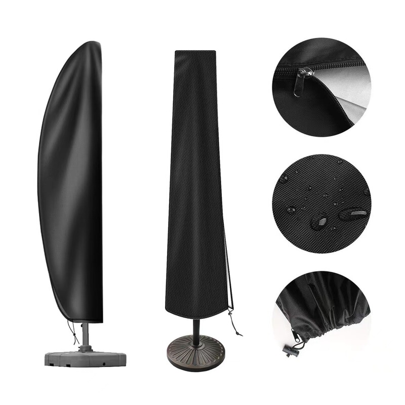 Cross-Border Hot-Selling Outdoor Patio Banana Umbrella Cover, Waterproof and Dustproof Cover, 210D Oxford Cloth Sun Protection Full-Cover Parasol Cover Cross-Border Hot-Selling Outdoor Patio Banana Umbrella Cover, Waterproof and Dustproof Cover, 210D Oxford Cloth Sun Protection Full-Cover Parasol Cover