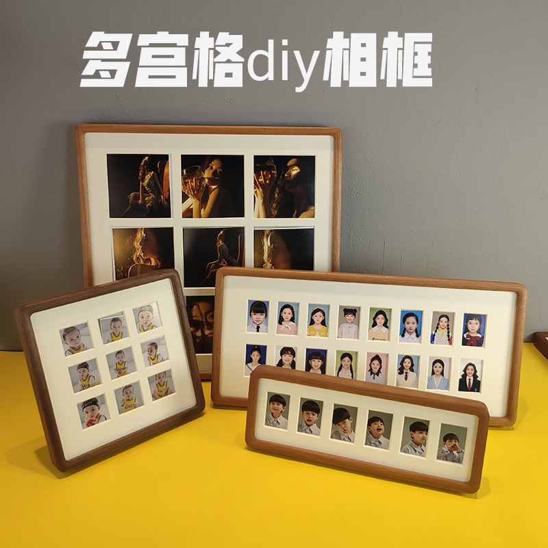 Ug73 Solid Wood Baby One-Year-Old Kids Growth Record Photo Frame Table Photo 1.0inch Id Photos Campus Time Ug73 Solid Wood Baby One-Year-Old Kids Growth Record Photo Frame Table Photo 1.0inch Id Photos Campus Time