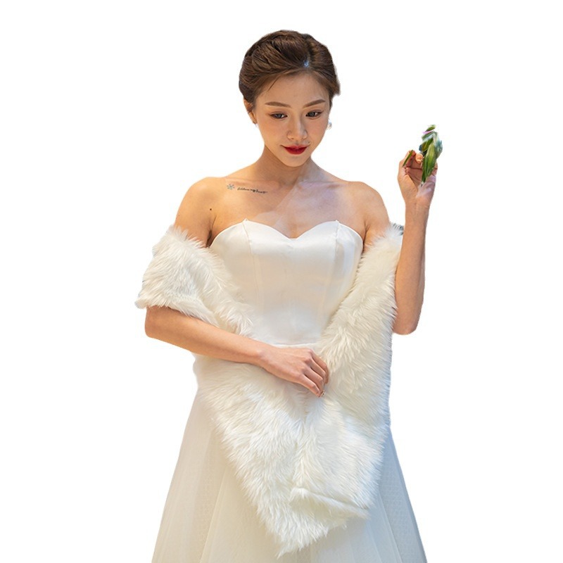 Chinesischer Kunstfellschal Damen Für Herbst Und Winter_voghion.com