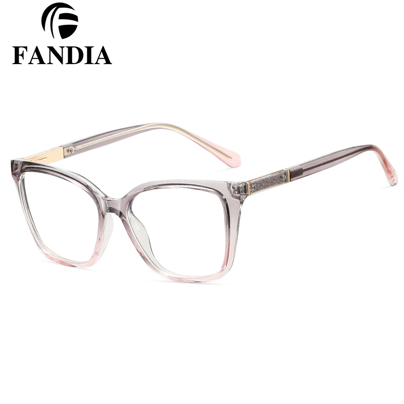 83620 fábrica nuevas gafas anti-azul ultraligeras TR90 espejo de maquillaje de estilo europeo y americano, las mujeres pueden equiparse con gafas de miopía