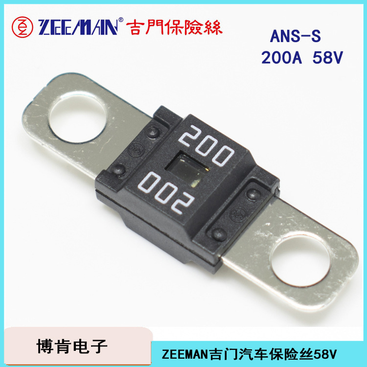 Zeeman吉門自動車ヒューズボルト平板式ヒューズANS-S345678100125200A58V|undefined