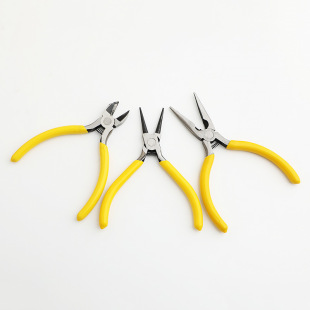 Multifunctional Water Nozzle Pliers, Flat Nose Pliers, Round Nose Pliers, Cutting Pliers, DIY Jewelry Handmade Small Pliers Tools, Mini 5inch Pliers