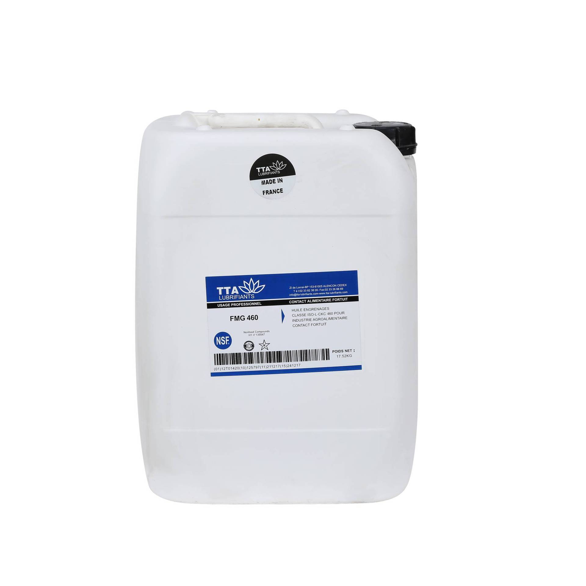 法国原装食品级润滑油科化TTA FMG 680