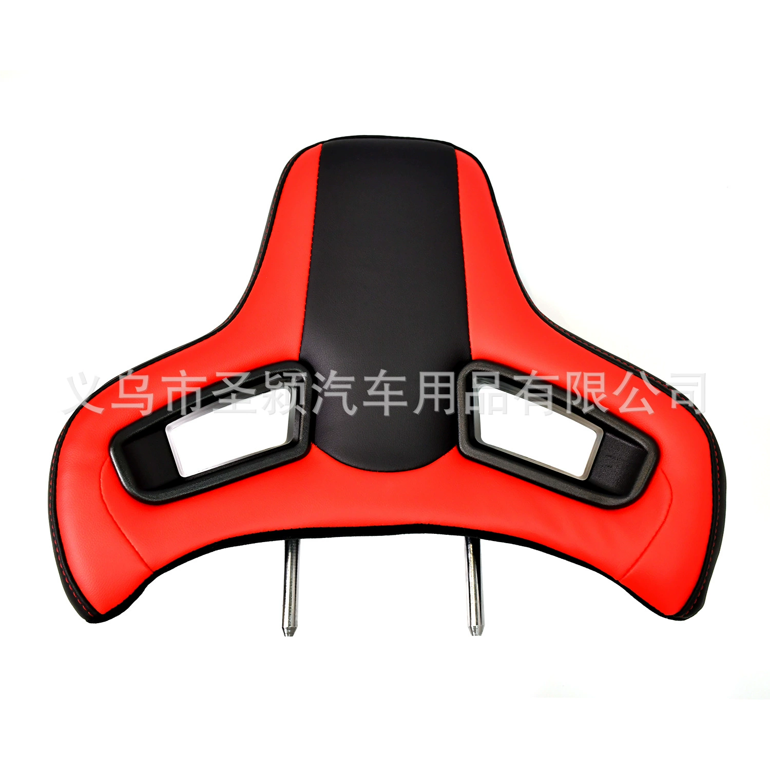 Нейтральный вкладыш для подголовника гоночного сиденья из премиальной кожи для спортивного автомобиля