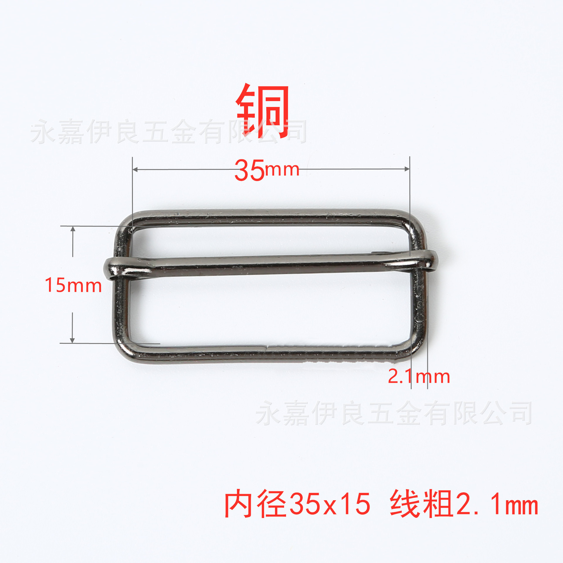 Venta directa de fábrica de hebillas metálicas en forma de D en stock, hebillas ajustables de acero inoxidable, nuevas hebillas de tracción, hebillas de tres niveles de cobre, hebillas de alambre de hierro. image 55