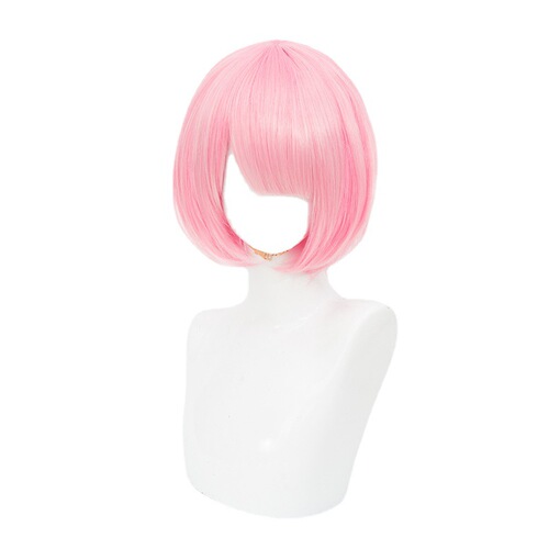 RPG Cosplay Wig for Re:Zero - Ram Ram, Anime Cosplay Wig