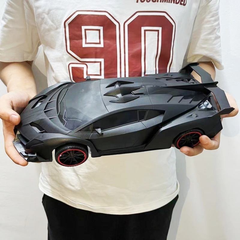 跨境36CM大号惯性跑车仿真兰博车模型玩具男孩哑光中号27CM玩具车|undefined