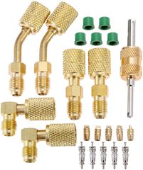 R410変換コネクタセット1/4sae回転5/16sae変換ねじr410r22