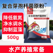 复合芽孢杆菌原粉EM菌降解亚盐氨氮硫化氢调水肥水水产养殖益生菌