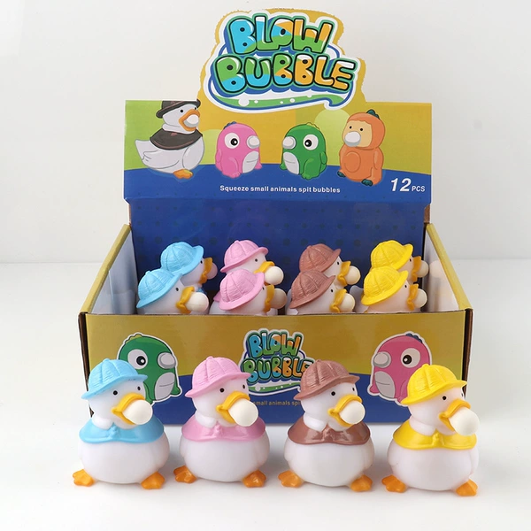 Ducks spit bubbles (recommended to shoot 12 times))