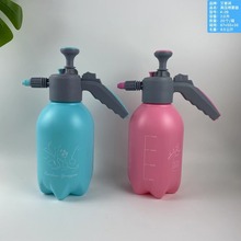 现货批发艾普润K-2B喷壶马卡龙粉蓝色塑料洒水喷水壶气压式喷水瓶