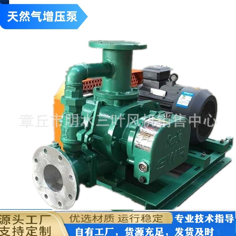 圣澄牌罗茨沼气增压泵 燃气增压加压泵 燃烧助燃特殊气加压泵配套