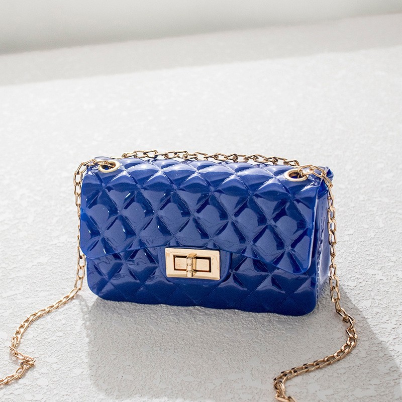 Bolsa de comercio exterior Lingerie Jelly 2024 bolso de hombro cadena bolso femenino de moda versátil bolso móvil de comercio exterior image 9