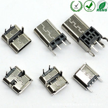 MICRO USB 2PIN ĸ V8׿βMICRO2P늌ðNƬʽSMT