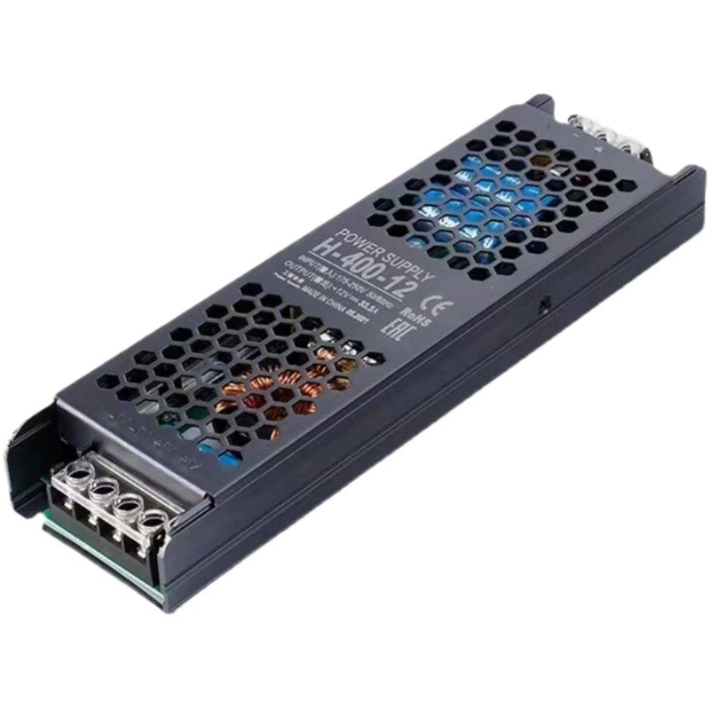 Светодиодная полоса низкого напряжения 60W100W 200W 300W легкая Бесшумная полоса импульсный источник питания 12V24V трансформатор