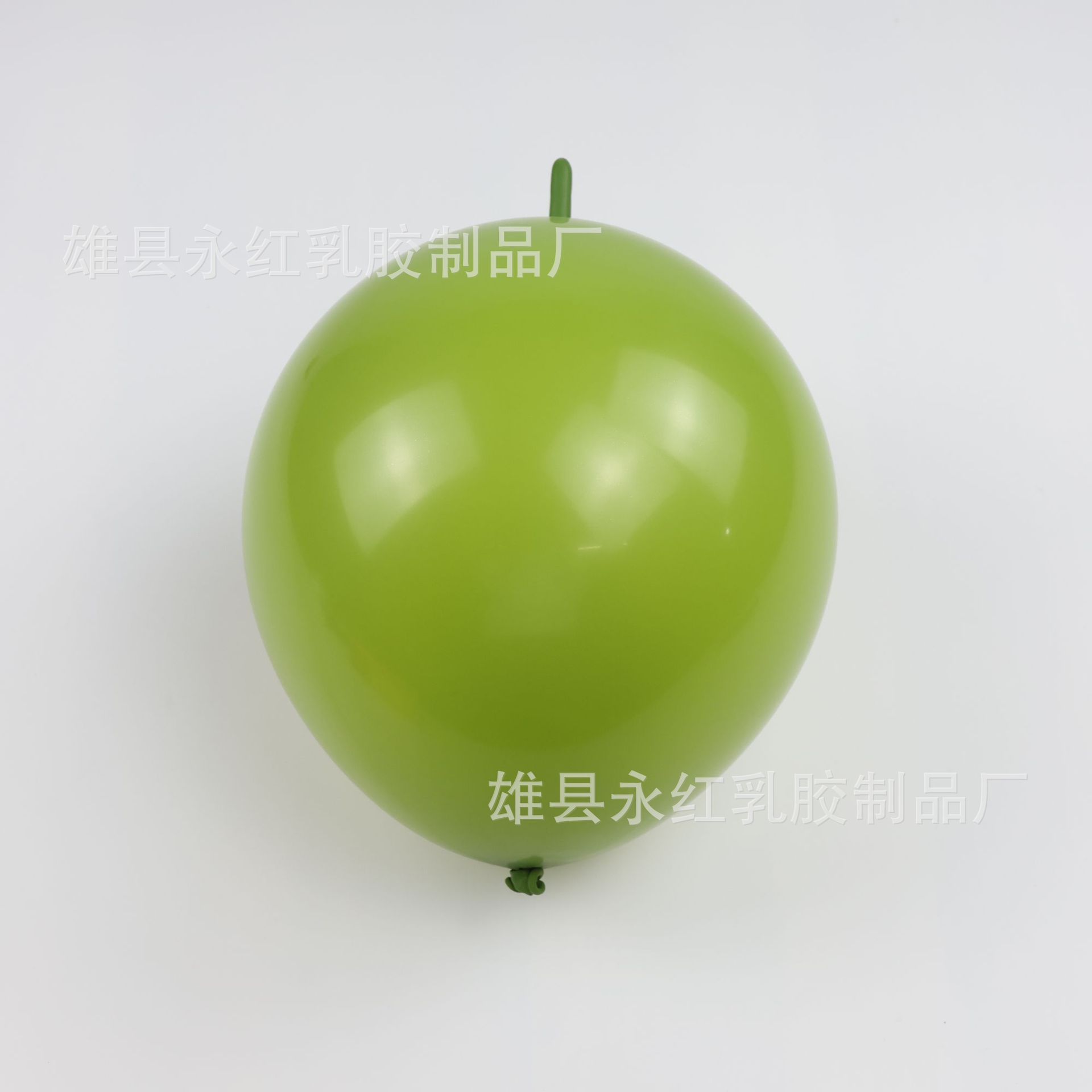 Globo de la cola de 10 pulgadas 2,4g engrosada boda fiesta de cumpleaños Fondo pared escena diseño Bola de conexión