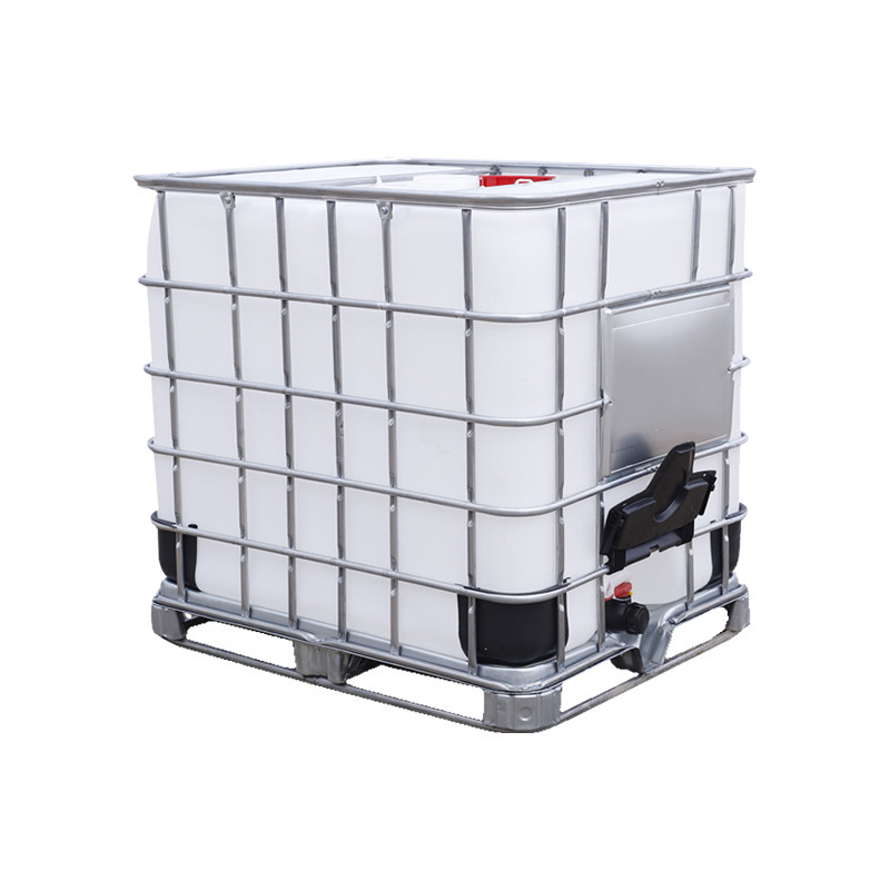 Manufacturer Ibc Ton Barrel 1000 Liter Chemical Barrel Diesel Wastewater Plastic One Ton Container Barrel Durable New Water Storage Barrel