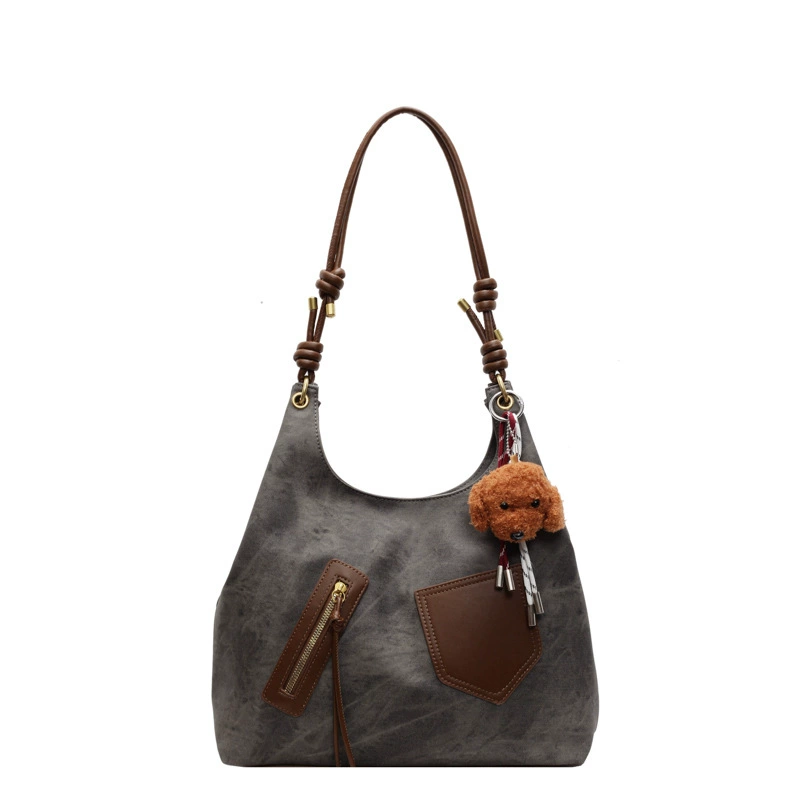 Trend retro capacious shoulder bag, universal one-shoulder bag, high-end