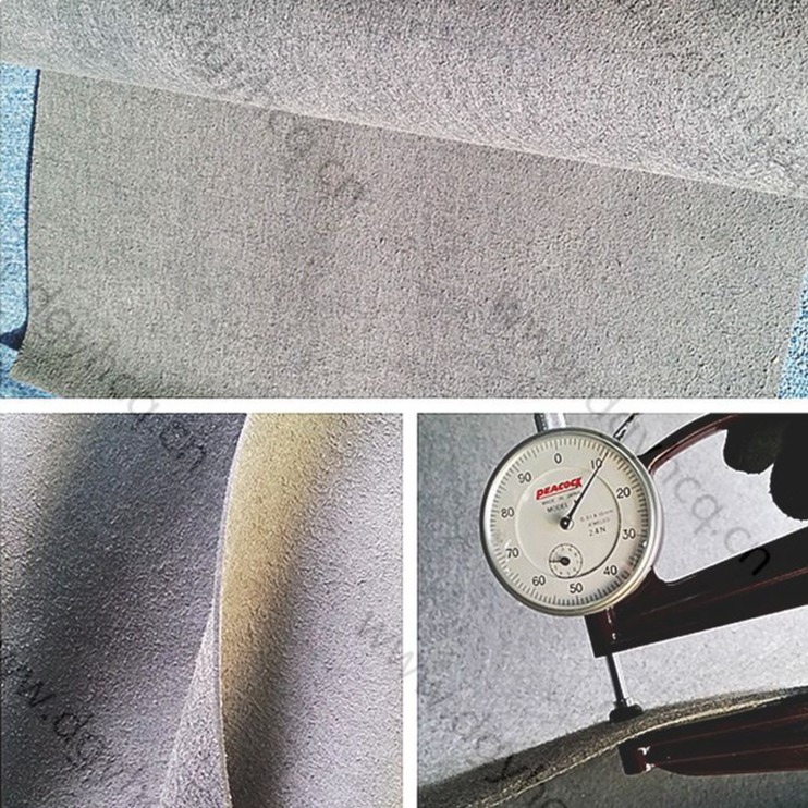 誉华超纤厂家直销 2.0mm-8.0mm特殊厚度绒面皮面超纤皮革