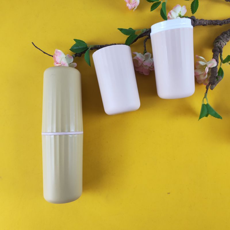 Portable Travel Toothbrush Case With Cup And Storage Container_voghion.com