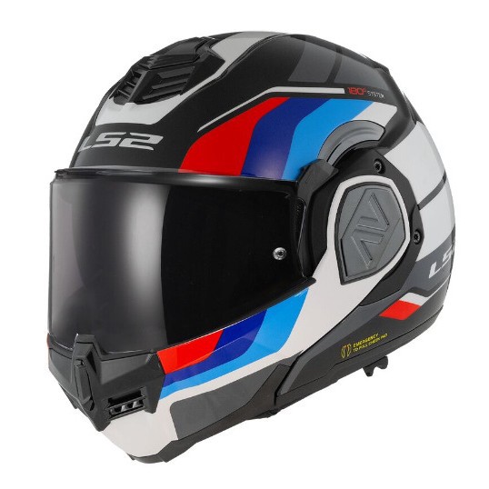 LS2 casco de motocicleta de doble lente masculino casco completo de motocicleta de niebla de cuatro estaciones FF906