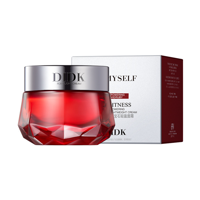 DIDK赋能鲜颜红宝石轻盈面霜50gUC肤研美白祛斑水270ml