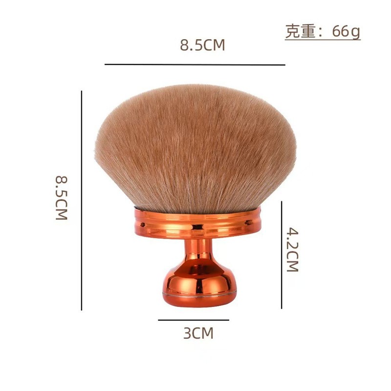 跨境多功能蘑菇头身体刷散粉定妆粉底刷遮瑕粉扑涂抹化妆刷|undefined