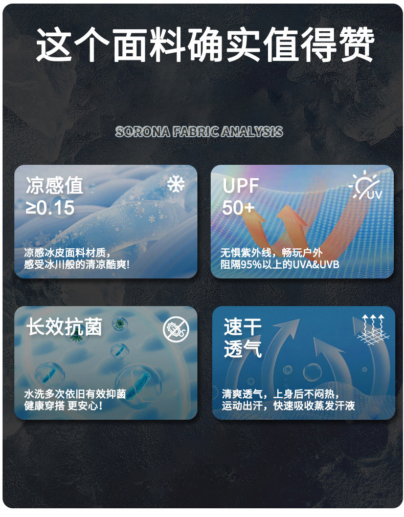 2025春夏新款防晒索罗娜短袖t恤女宽松潮牌圆领上衣内搭美式复古详情3