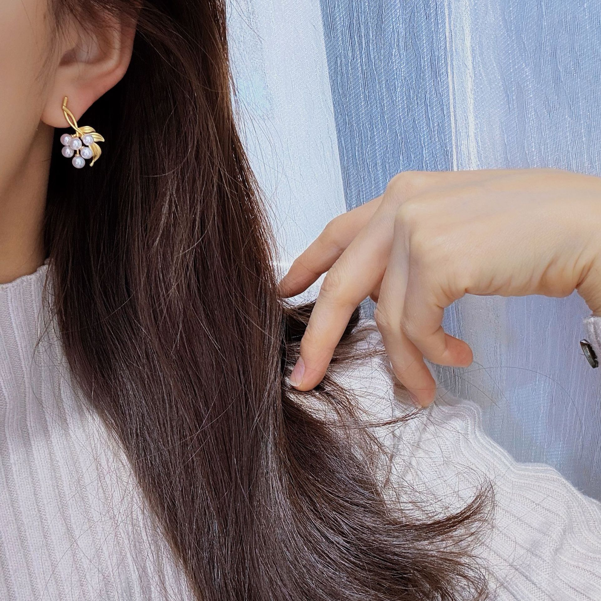 ���Ÿ۷�S925����ĥɰ���ѻ�֦��Ȼ��ˮ��������������ʸж���