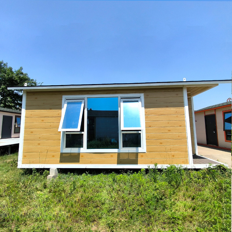 Casa móvil integrada de contenedores casa integrada de tablero móvil casa de acero ligero alojamiento móvil oficina temporal