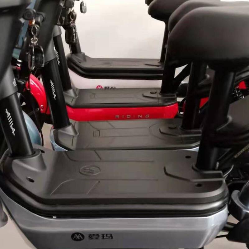 Aima Ya Xinri Electric Scooter with Simple and Safe Front-Mounted Baby Seat for Infants and Young Children