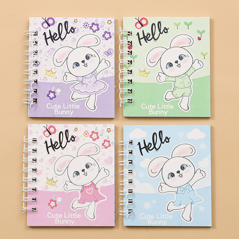 A7 bobina lateral cuadernita de bolsillo mini cuaderno diario de oficina portátil cuaderno mayorista