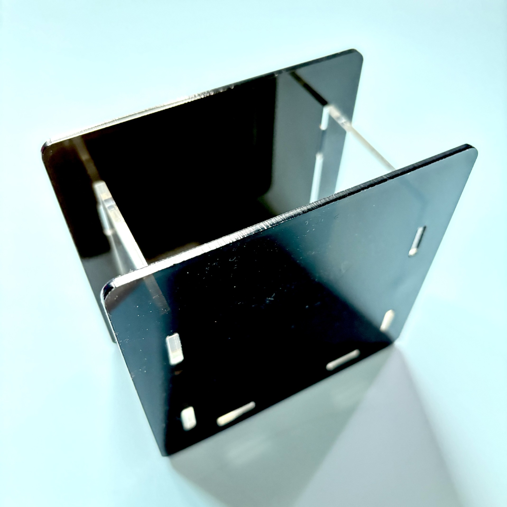 国境を越えて人気のある起爆筆筒文房具箱アクリル筆箱tk純色ゼリー色空白透明diy10 cm