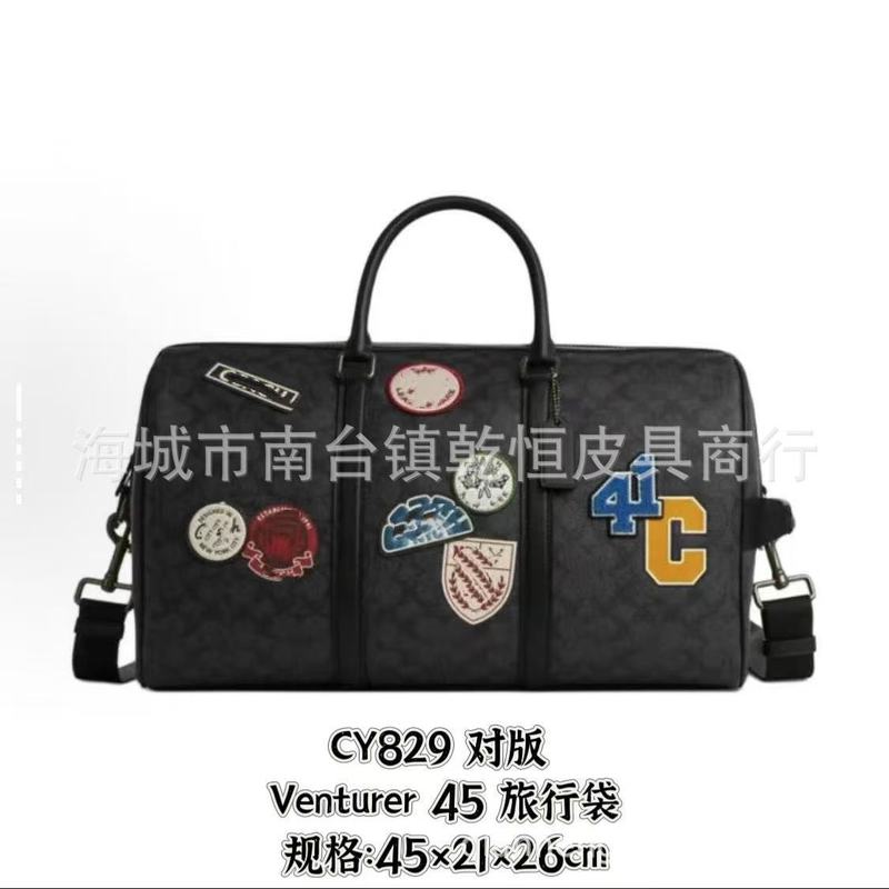 旅行バッグ、汎用収納、撥水性、大容量、フィットネス、ハンドバッグ、ショルダーバッグ、ヨーロッパとアメリカのレトロスタイル|undefined
