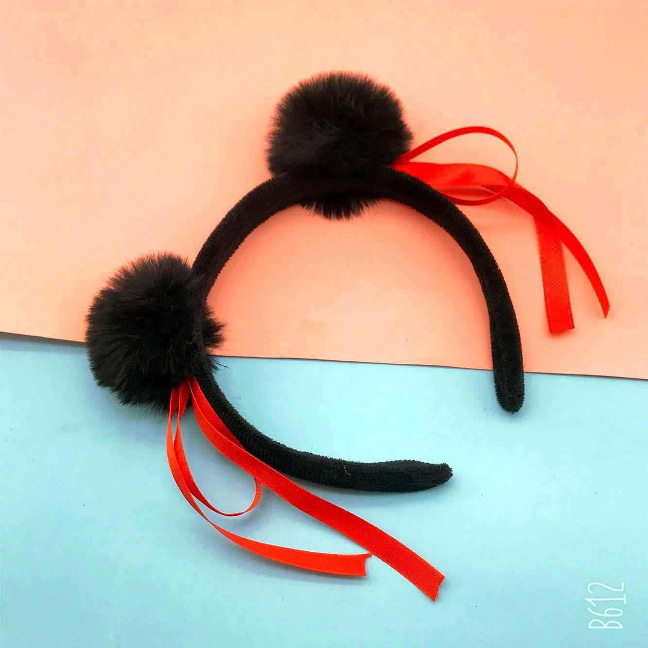 Nezha Head Rope Safina Bola Head Soporte Diadema Banda de dolor Banda alrededor Cinta roja Rock cos Tocado